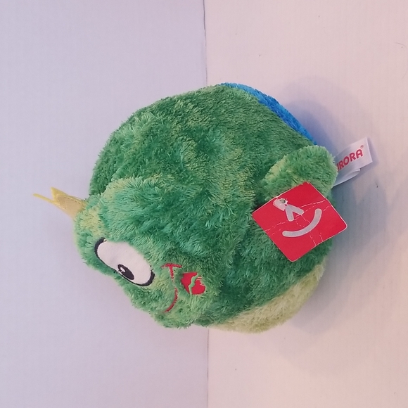 Aurora Flip Frog Prince Ball Soft Plush 2017 - Picture 4 of 11